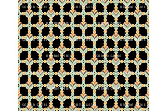Download Retro 70s Vintage Colorful Grid Pattern - Vintage Collection