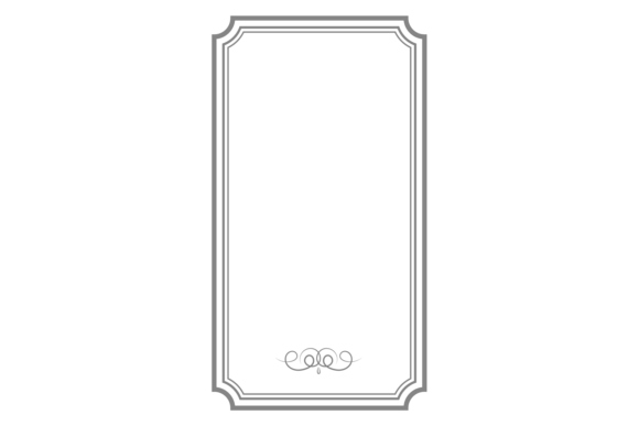 Download Blank Rectangular Frame with Vintage Cal - Vintage Collection