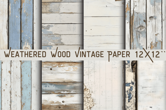 Download Weathered Wood Vintage Paper - Vintage Collection