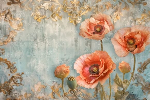 Download Vintage Floral Artwork - Vintage Collection