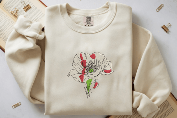 Download Vintage Poppy Bloom Floral Artwork - Vintage Collection