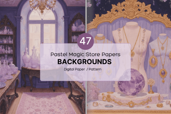 Download Pastel Magic Store Papers - Pastel magic Collection