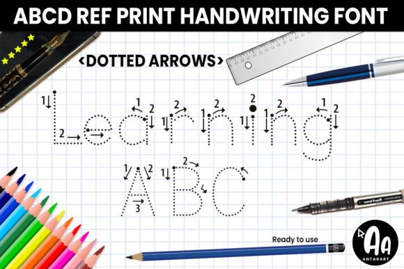 Download Abcd Ref Dotted Arrows - Dotted Collection