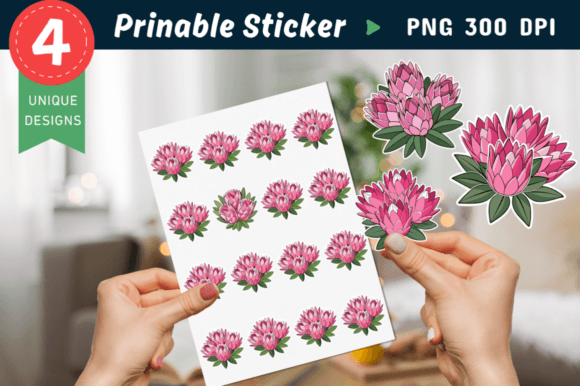 Download Flower Stickers, Floral Sticker, Flower - Premium Bundle